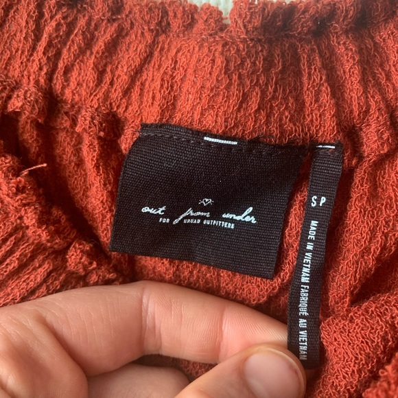 Urban outfitters flutter sleeve crop top - Picture 2 of 2